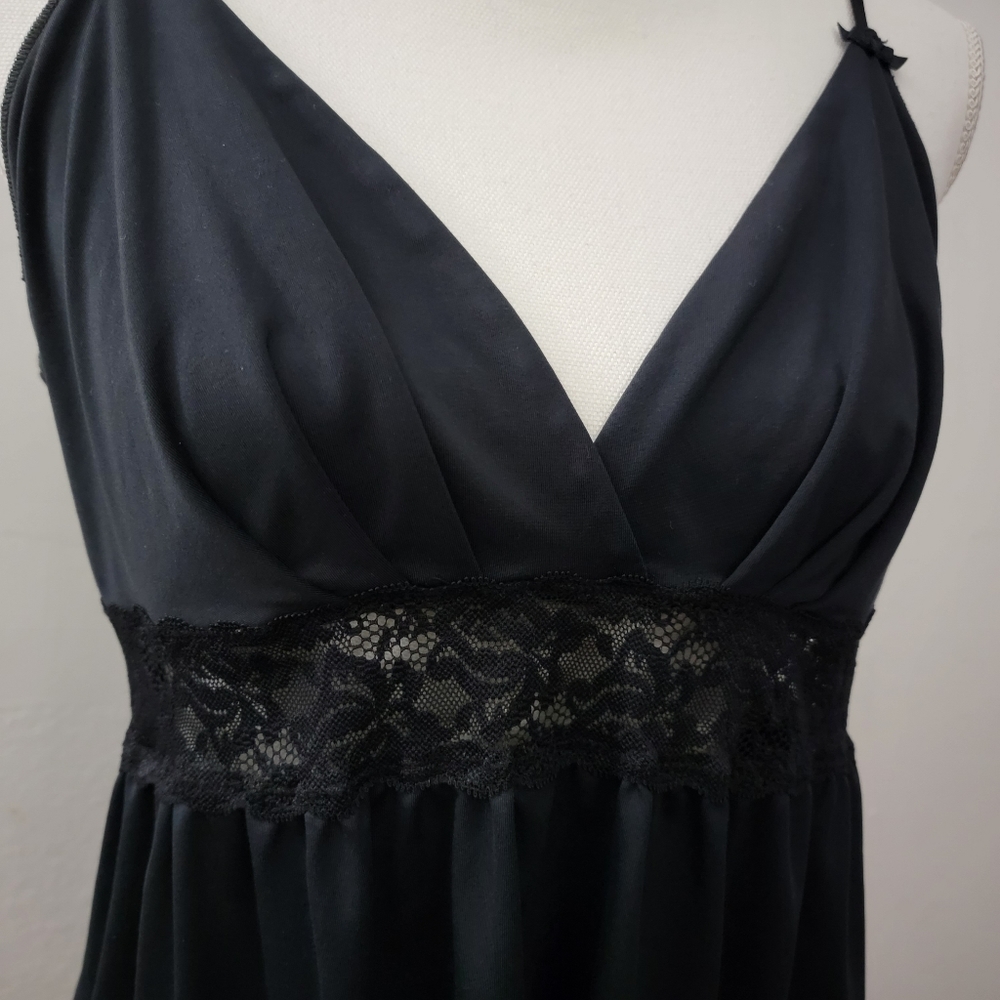 APT.9 Intimates Women's Black Undergarment Camisole / Top Slip Size XLARGE - Picture 3 of 11